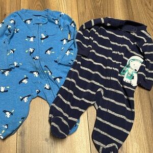 Carters baby boy sleeper bundle